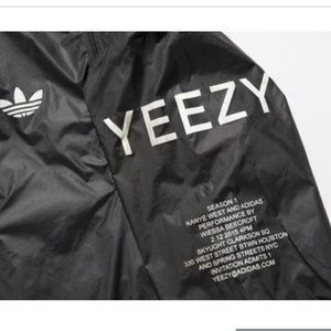 black yeezy windbreaker